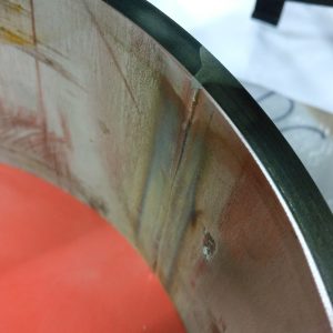 SWAT welding equipment performing controlled weld operation